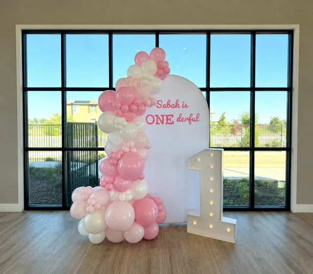 First Birthday Setups Carmichael CA