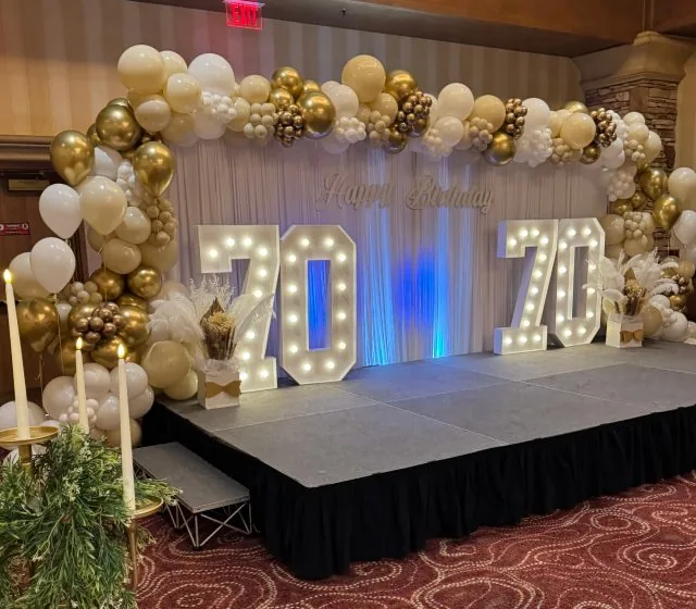 Luxury Birthday Installations Carmichael CA