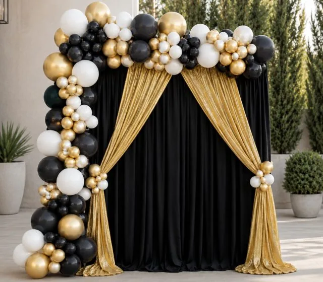 Two-Tone Drape Wall Carmichael CA