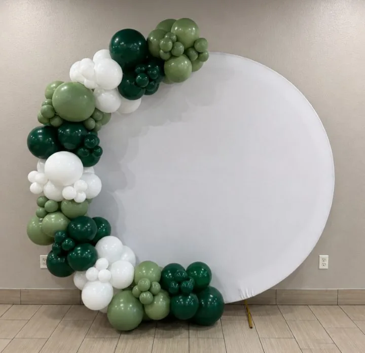 Balloon Ring Displays in El Dorado Hills CA by Air Up Balloons
