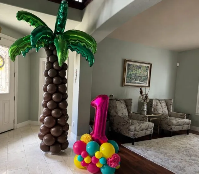 Balloon Palm Tree El Dorado Hills CA