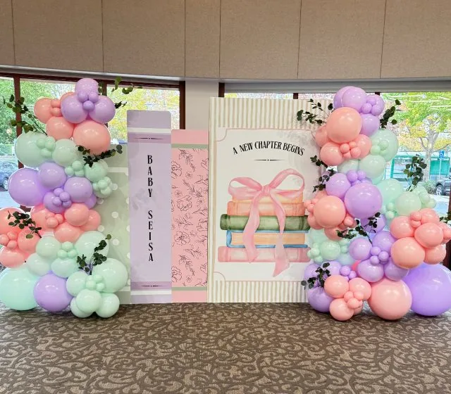 Luxury Baby Shower Installation El Dorado Hills CA