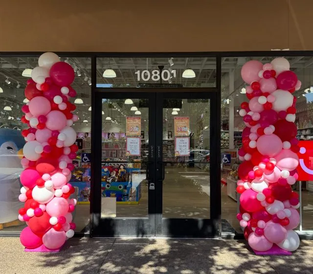 Organic Balloon Column El Dorado Hills CA