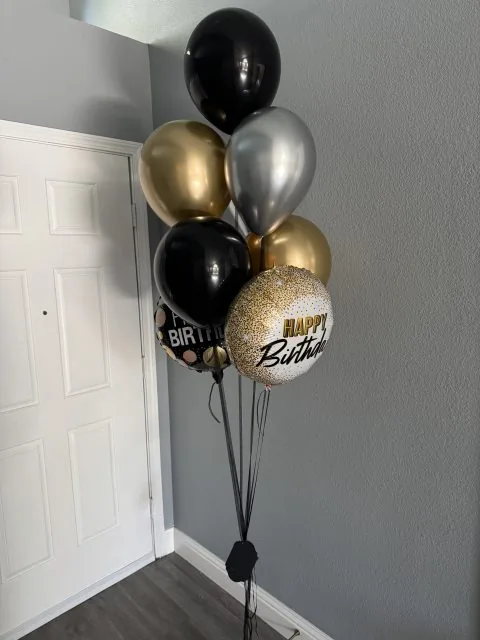 Same day birthday balloon bouquet delivery Sacramento CA